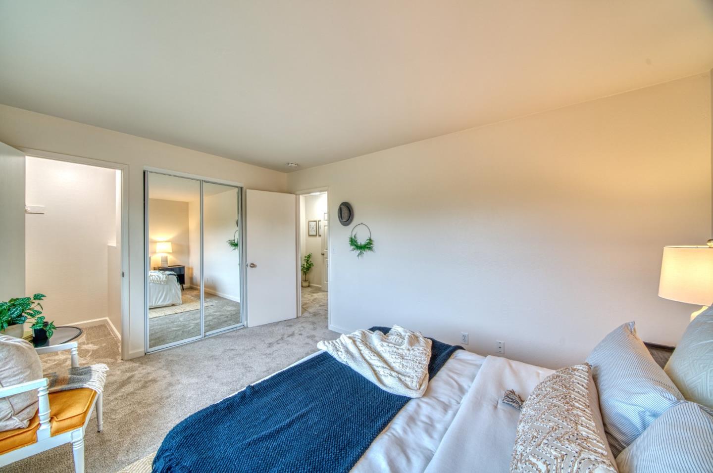 1380 Ruby Court, Unit 2 Capitola, CA 95010 - Photo 20 of 38 a bedroom with a bed and furniture