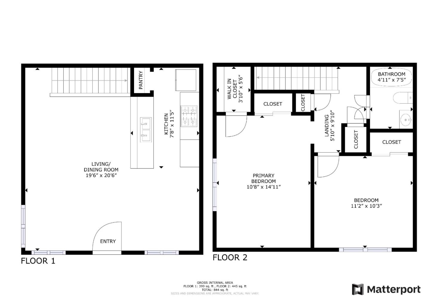 1380 Ruby Court, Unit 2 Capitola, CA 95010 - Photo 38 of 38 a picture of a floor plan