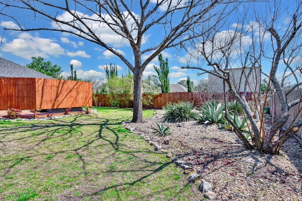 621 South Ruidoso Downs Drive Robinson, TX 76706 - Photo 34 of 41 a view of backyard with swimming pool and outdoor seating
