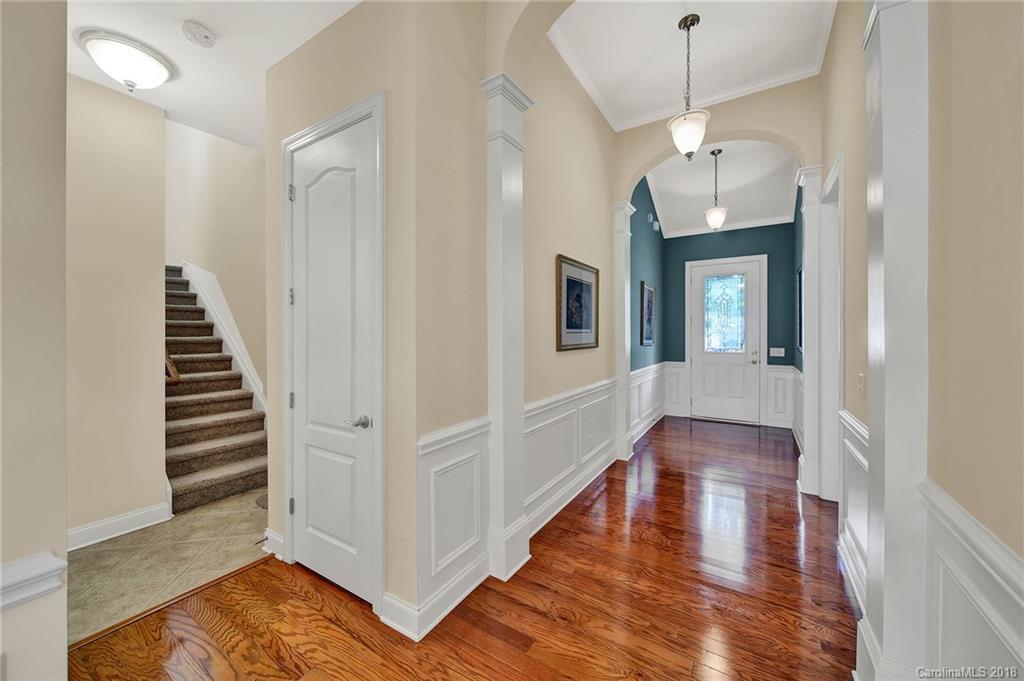 1336 Secret Path Drive Fort Mill, SC 29708 - Photo 2 of 27 a view of entryway and hall with wooden floor