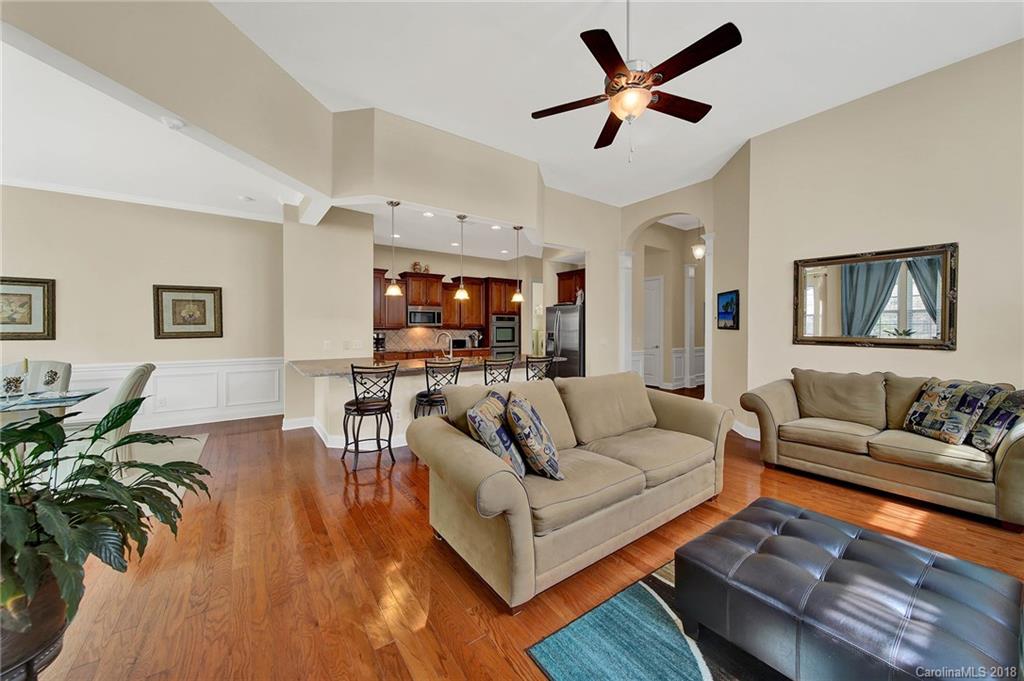 1336 Secret Path Drive Fort Mill, SC 29708 - Photo 8 of 27 a living room with furniture and a flat screen tv