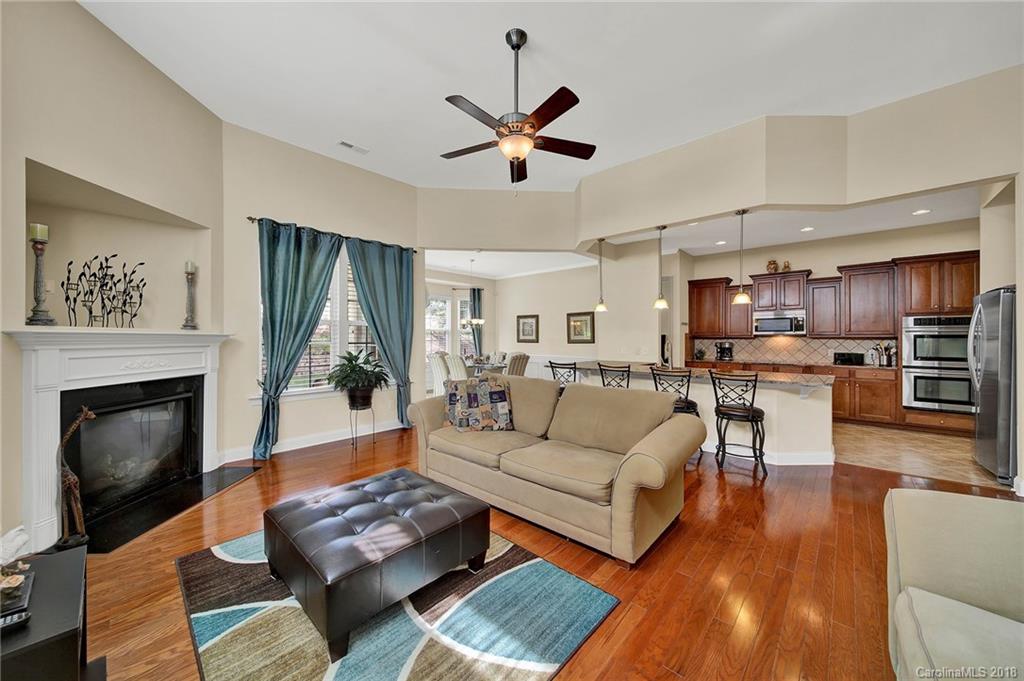 1336 Secret Path Drive Fort Mill, SC 29708 - Photo 9 of 27 a living room with furniture and a fireplace