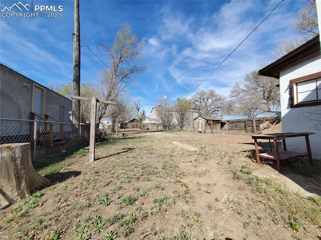 a view of snow on the road