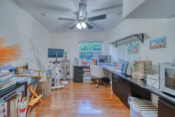 a very nice looking room with a large window