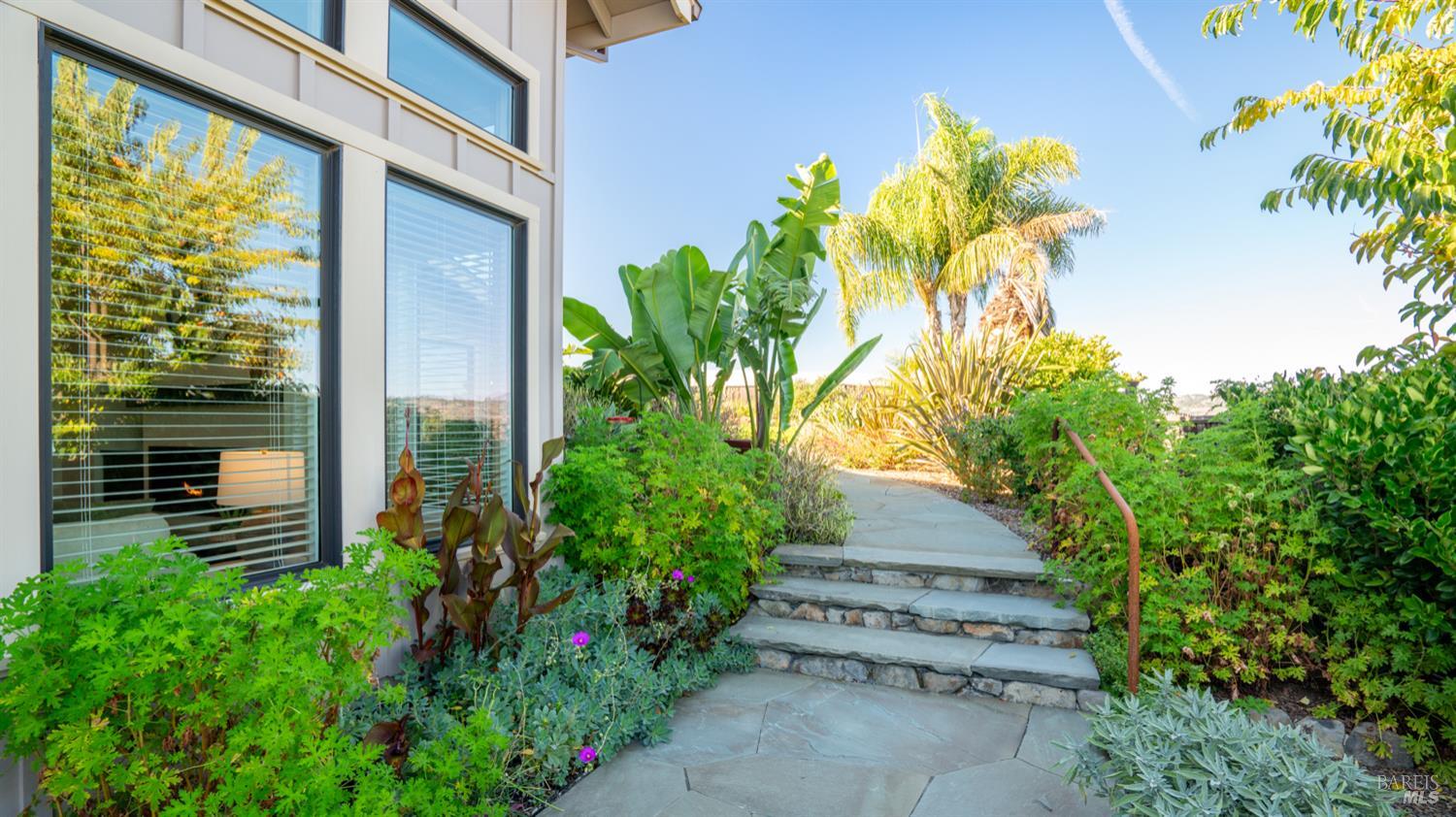 3971 Rincon Ridge Drive Santa Rosa, CA 95404 - Photo 47 of 61 Beautiful walkway with mature landscape.