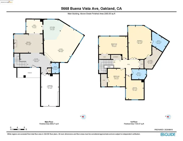 $1,095,000 | 5668 Buena Vista Avenue, Oakland, CA 94618