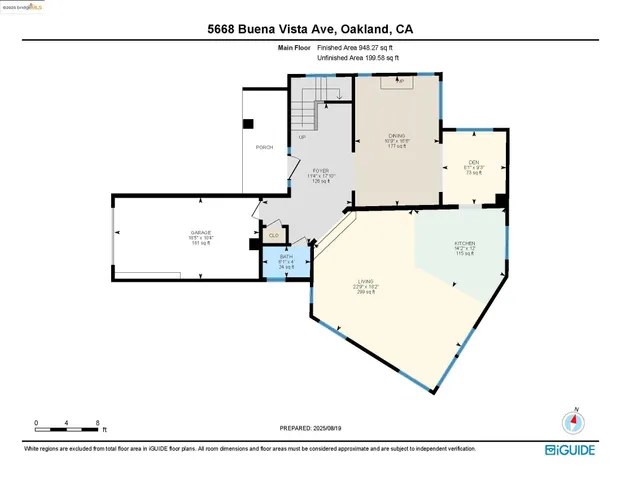 $1,095,000 | 5668 Buena Vista Avenue, Oakland, CA 94618