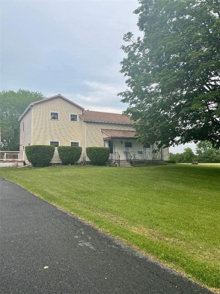 Front from road