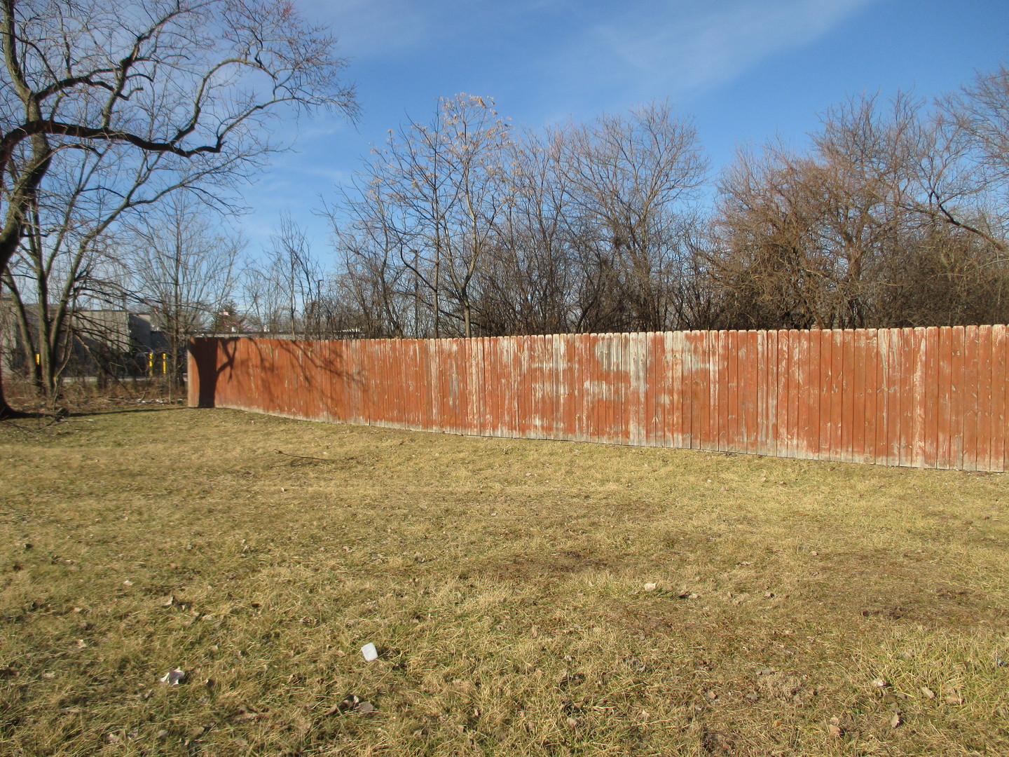 3902 Claire Boulevard Midlothian, IL 60445 - Photo 11 of 14 a view of backyard with wooden fence