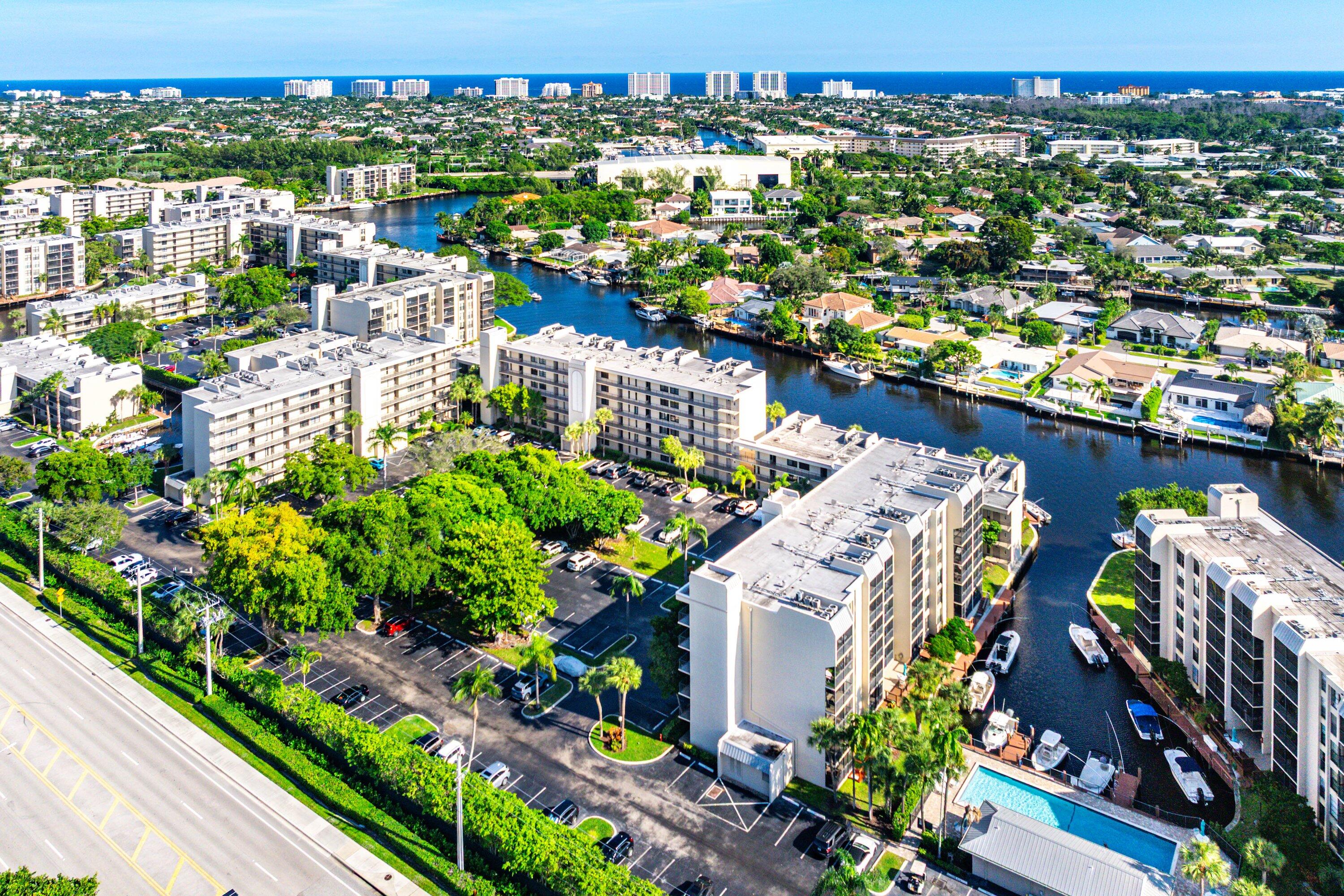 18 Royal Palm Way, Unit 109 Boca Raton, FL 33432 - Photo 40 of 43 a view of a city and a lake view