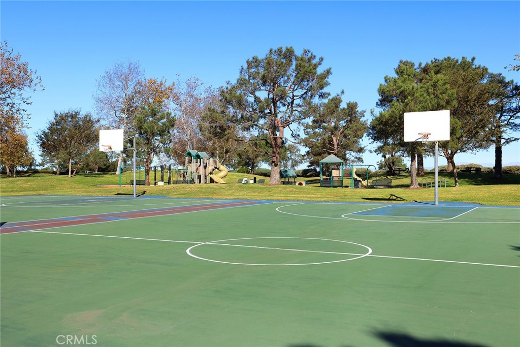 9 Chaminade Newport Coast, CA 92657 - Photo 27 of 29 a view of a tennis ground with large trees
