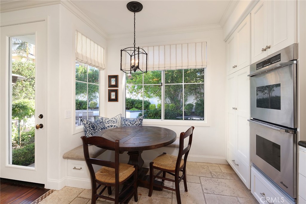9 Chaminade Newport Coast, CA 92657 - Photo 8 of 29 a view of a dining room with furniture window and outside view