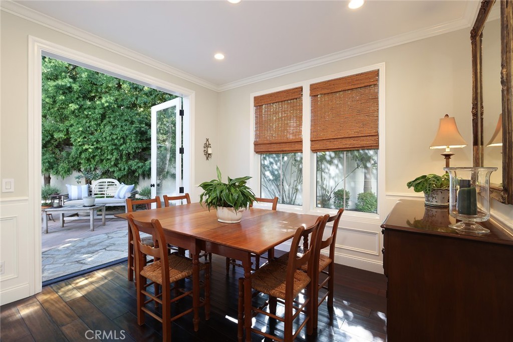 9 Chaminade Newport Coast, CA 92657 - Photo 10 of 29 a view of a dining room with furniture window and outside view