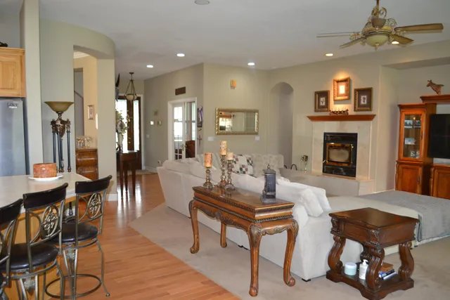 a bedroom with a bed and a flat tv screen