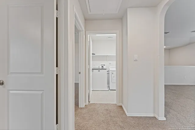 a view of a bathroom with a sink