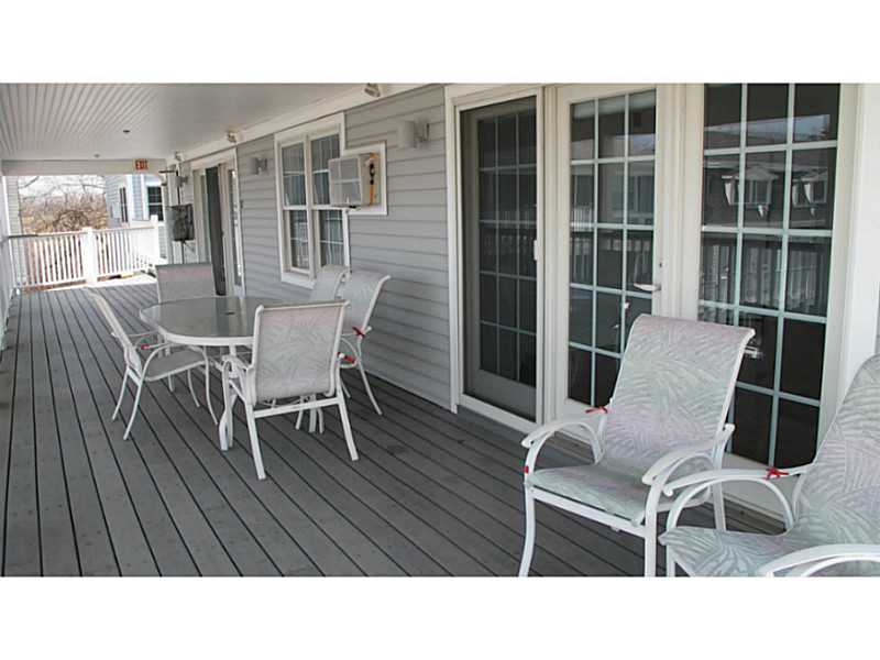 72 West Side Road, Unit 9 Block Island, RI 02807 - Photo 1 of 5 Exterior Front. Large deck, entry way