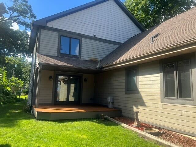 7325 West Wind Lake Road Waterford, WI 53185 - Photo 19 of 69 View Of Deck Off Of Kitchen