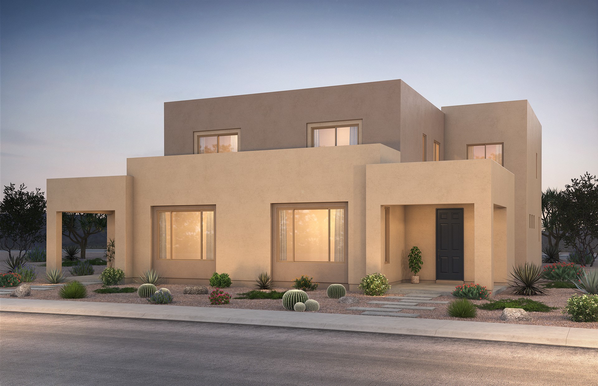 4686 Governor Miles Road Santa Fe, NM 87507 - Photo 1 of 33 Exterior Rendering