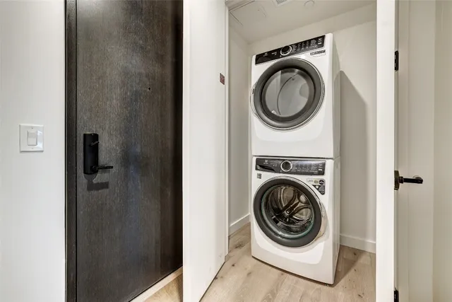 a view of a washer and dryer in a utility room