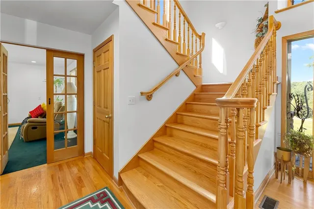 a view of an entryway