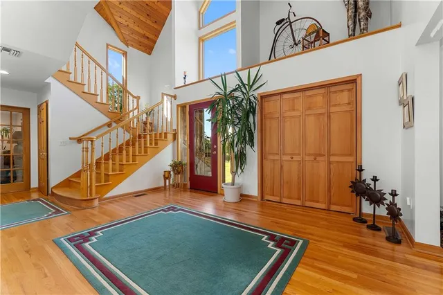 a view of an entryway