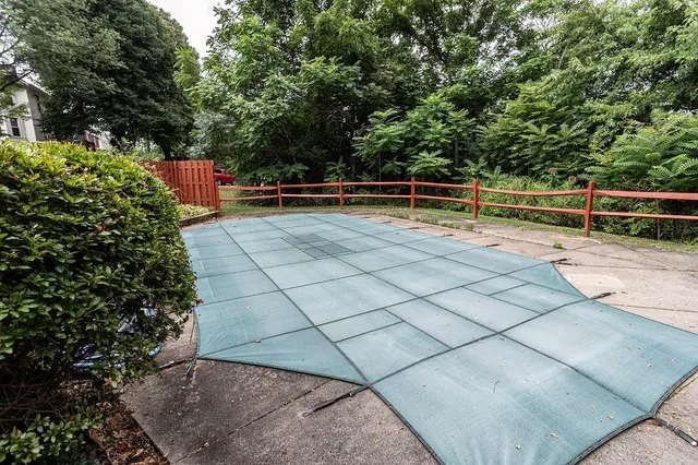 a view of an outdoor space and yard