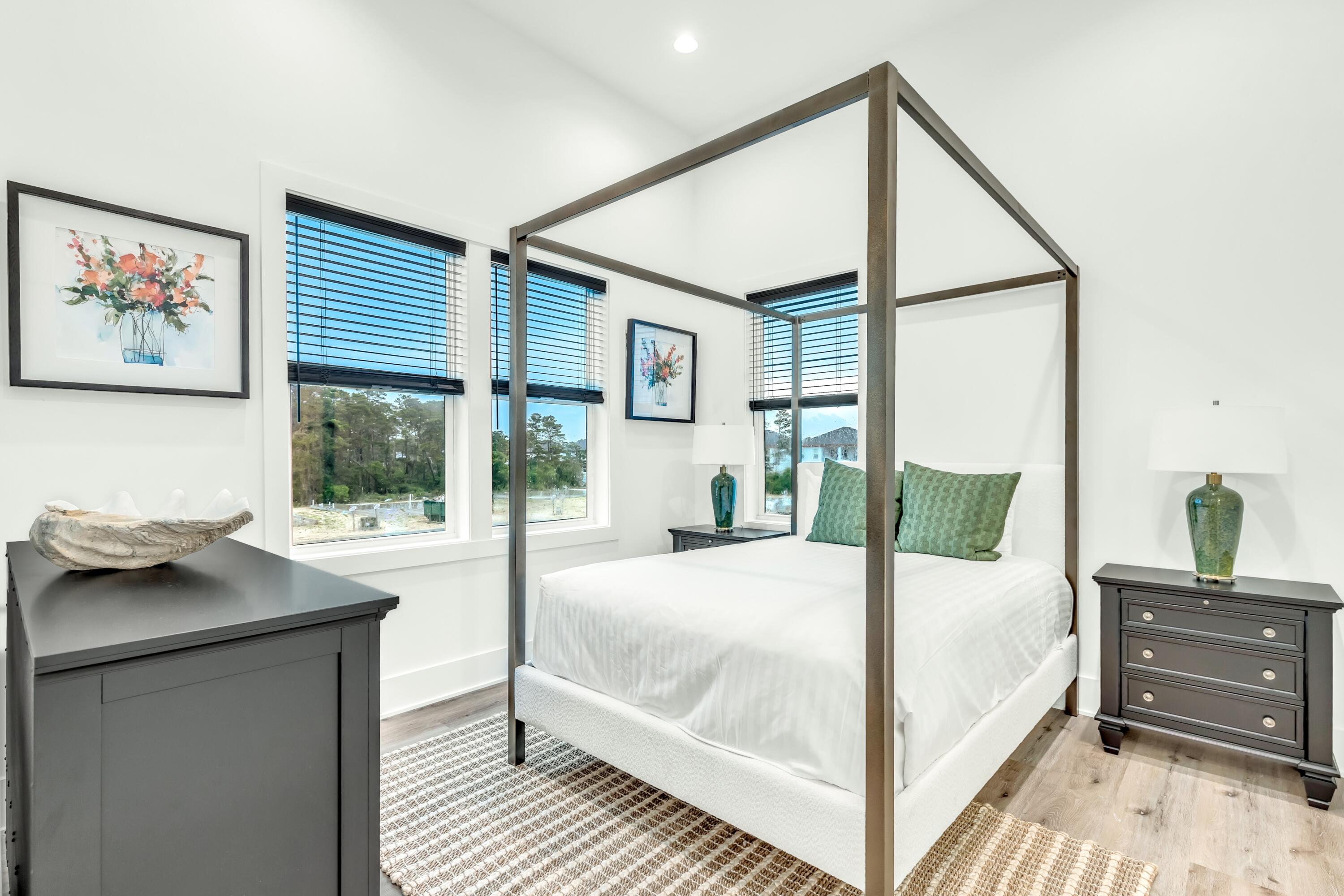 20 Sea Croft Drive Santa Rosa Beach, FL 32459 - Photo 28 of 54 a bedroom with a bed and a desk