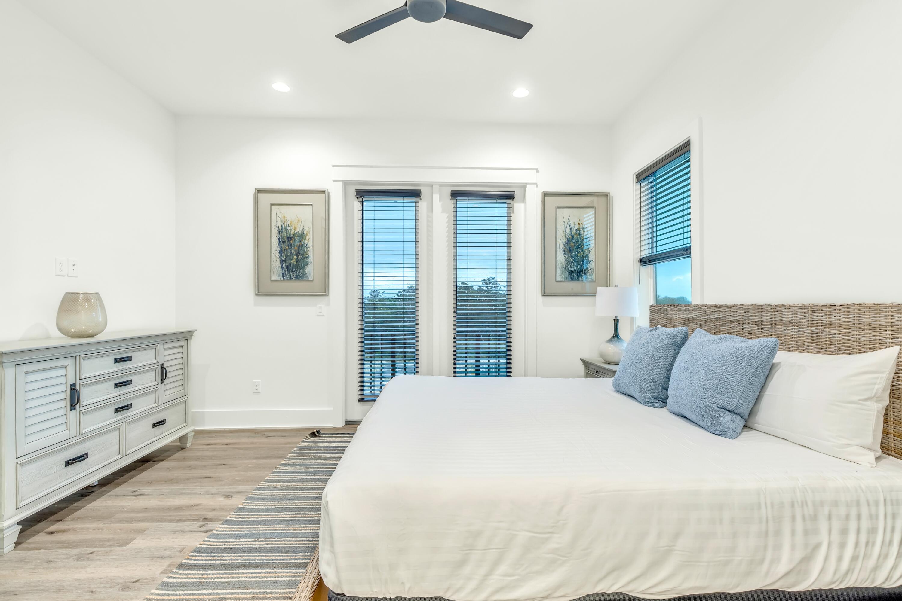 20 Sea Croft Drive Santa Rosa Beach, FL 32459 - Photo 38 of 54 a bedroom with a large bed and a dresser