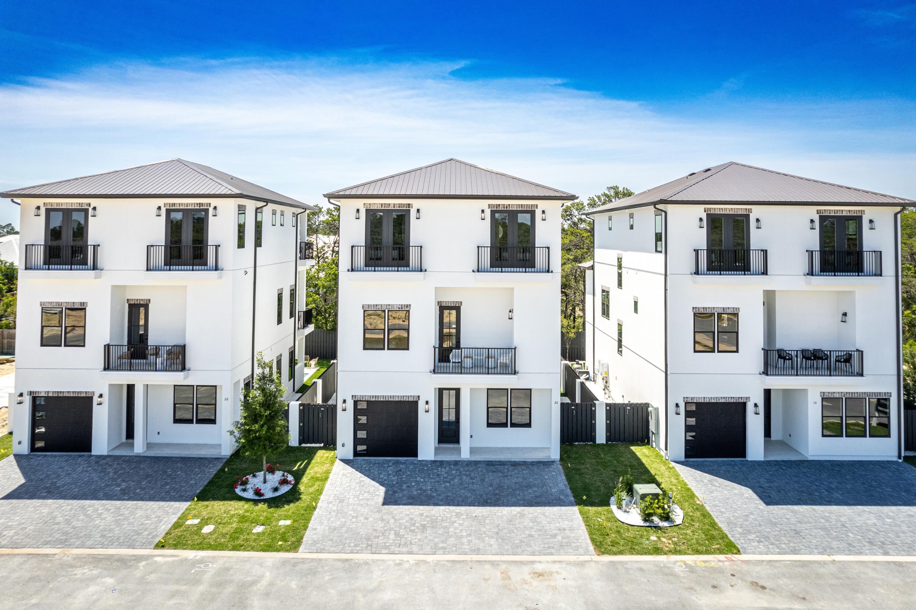 20 Sea Croft Drive Santa Rosa Beach, FL 32459 - Photo 51 of 54 a front view of residential houses with yard