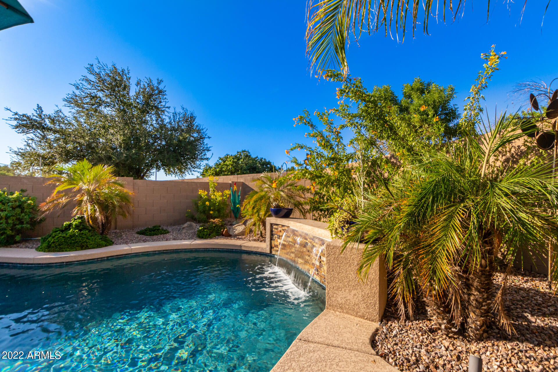 3796 East Timberline Road Gilbert, AZ 85297 - Photo 44 of 75 cascading waterfall
