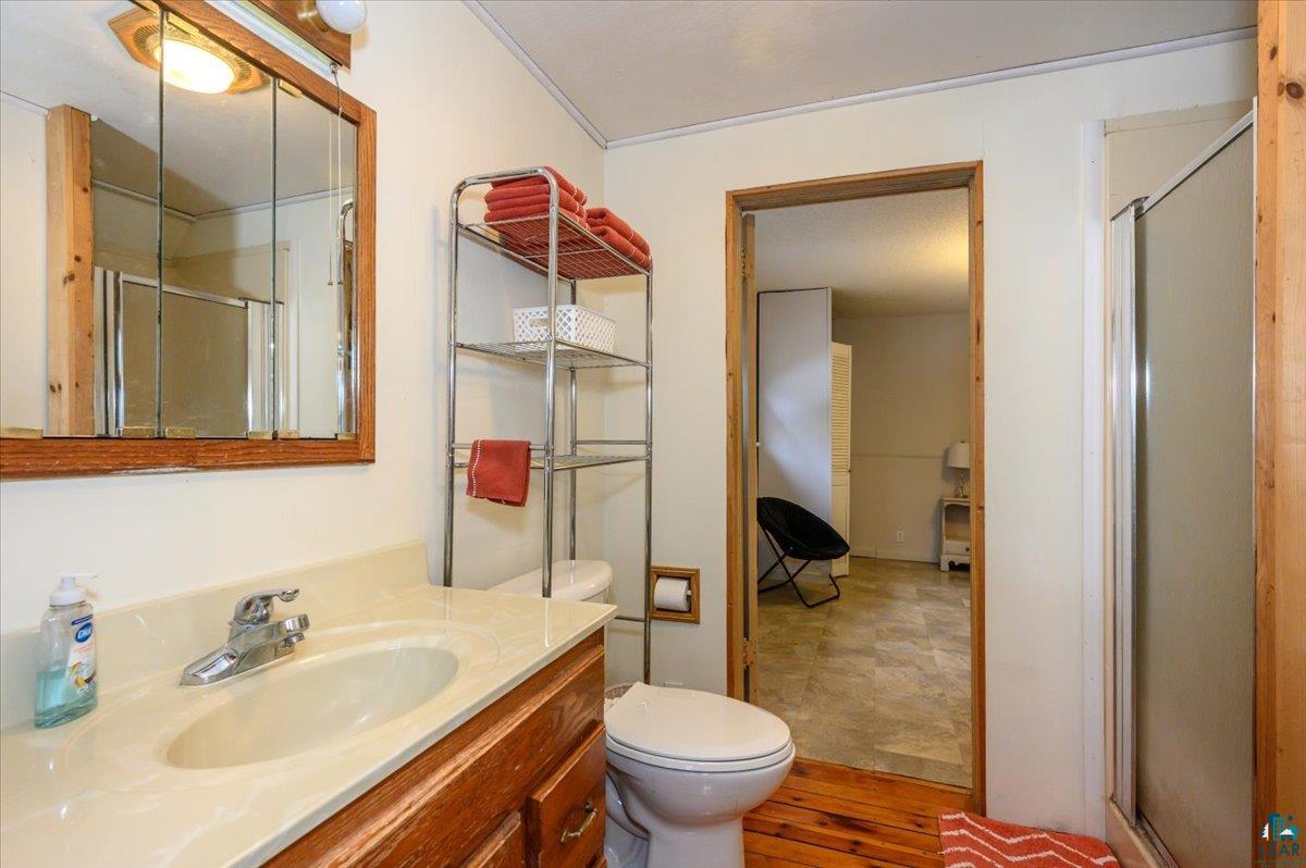6330 Mitchell Road Iron River, WI 54847 - Photo 16 of 20 Upstairs Bathroom