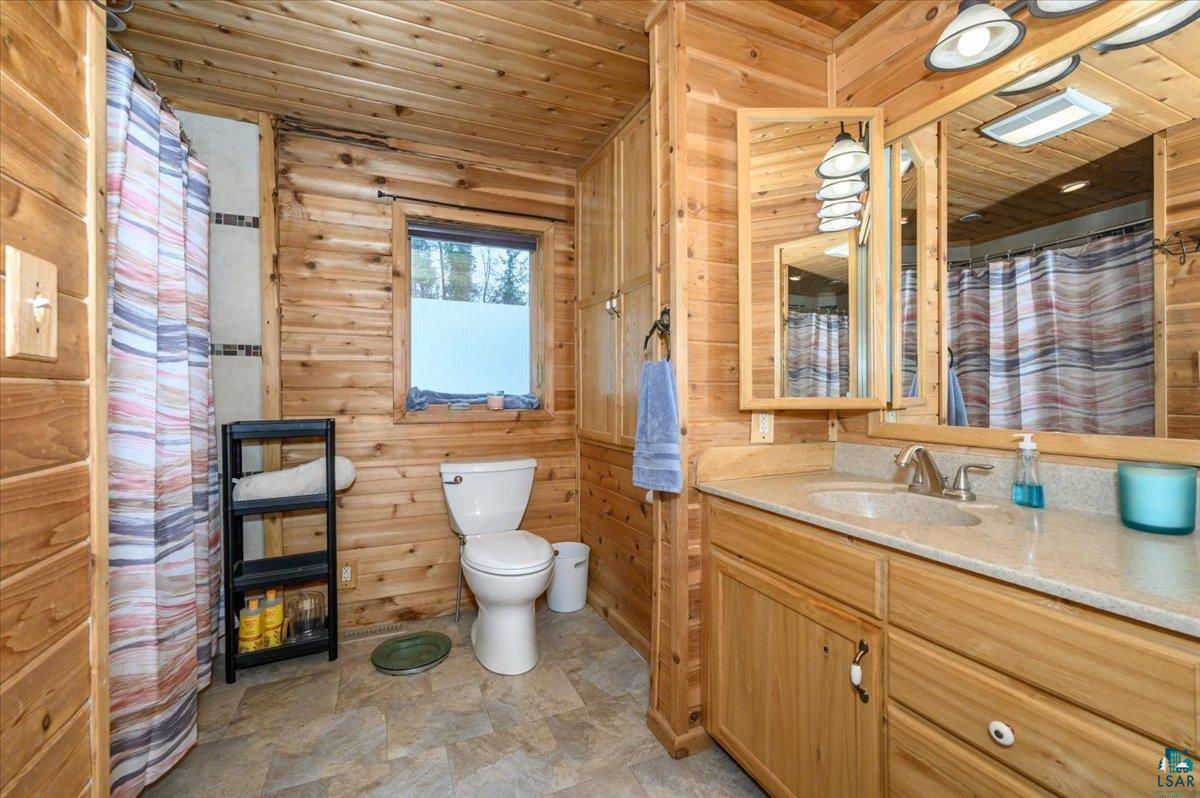 6330 Mitchell Road Iron River, WI 54847 - Photo 10 of 20 Main Floor Bathroom