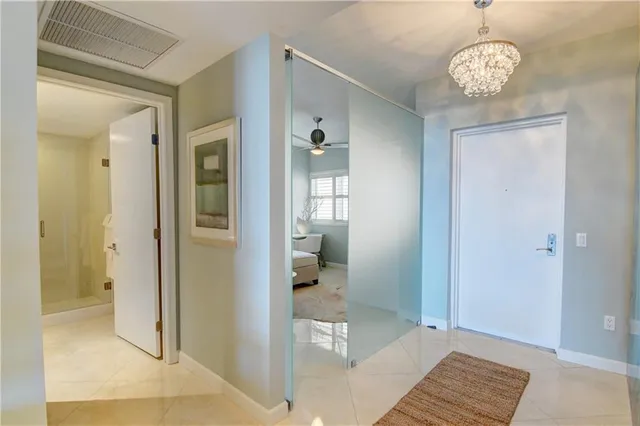 a building outdoor space with patio furniture