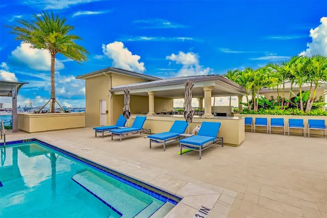 a view of a balcony with an outdoor space