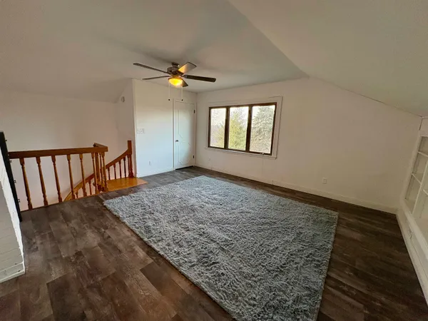 a view of hallway with window
