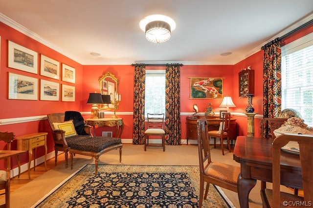 7720 Kenmore Circle Richmond, VA 23225 - Photo 10 of 48 a living room with furniture and floor to ceiling windows
