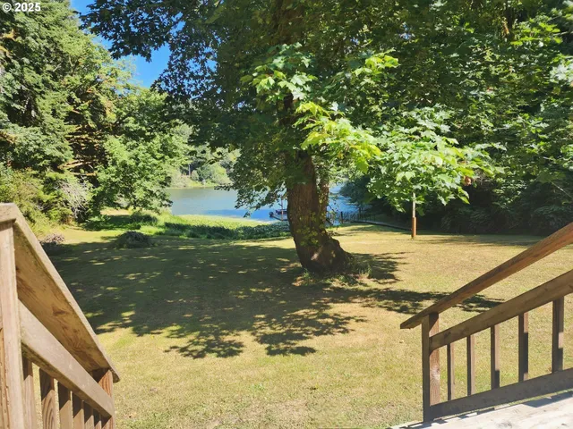 a view of swimming pool from a balcony