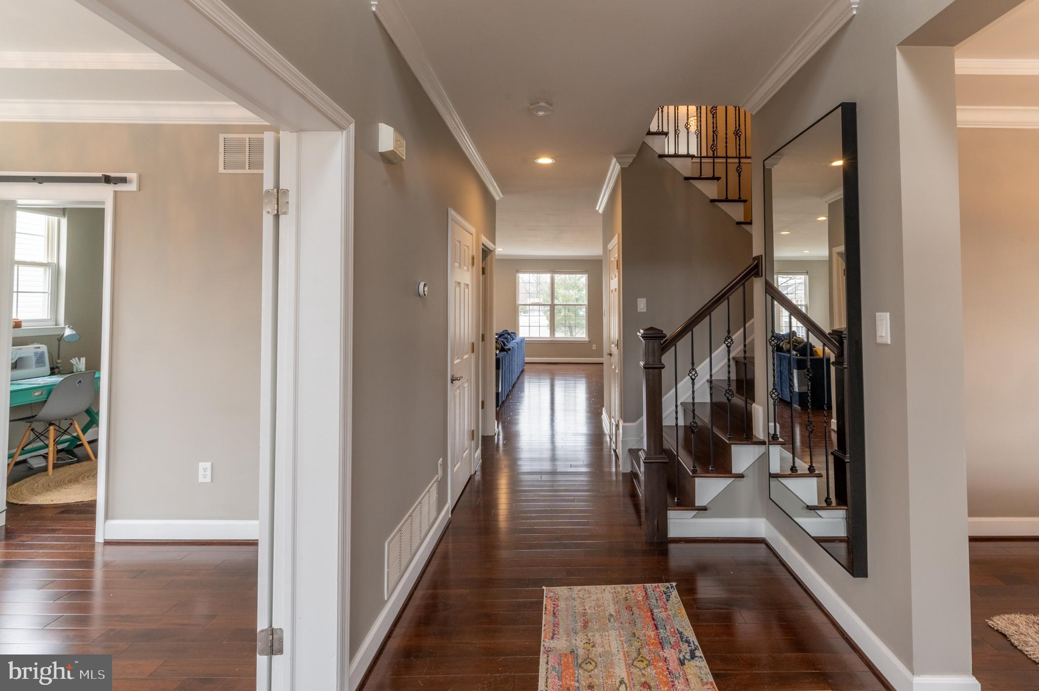 9002 Bella Brook Way Perry Hall, MD 21128 - Photo 5 of 52 View into the main level hallway from front door