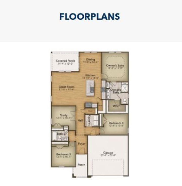 2134 Gooseberry Way Longs, SC 29568 - Photo 9 of 9 View of property floor plan