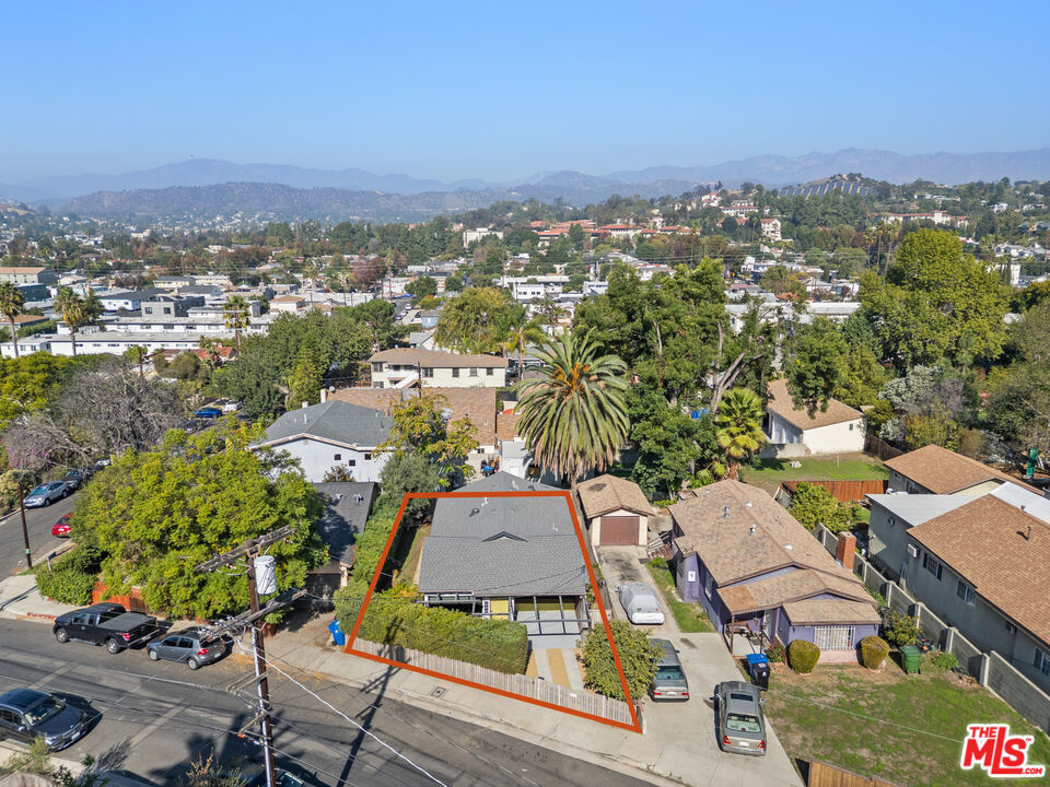 4707 Toland Way Los Angeles, CA 90042 - Photo 29 of 31 an aerial view of a houses with a city view
