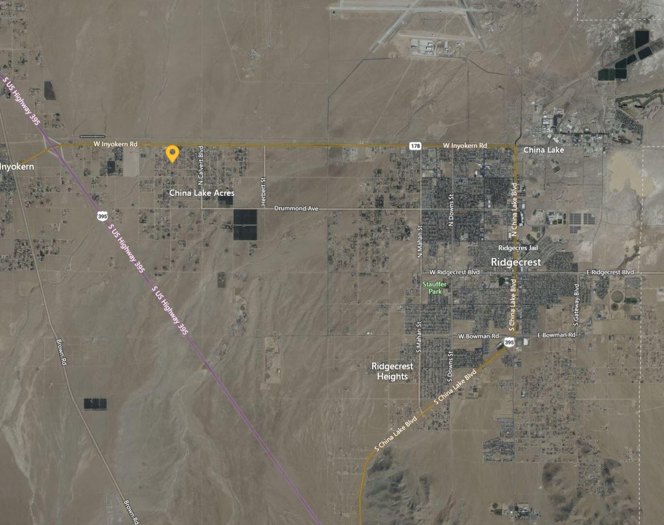 Strecker Street Ridgecrest, CA 93555 - Photo 5 of 5 a bathroom with a shower