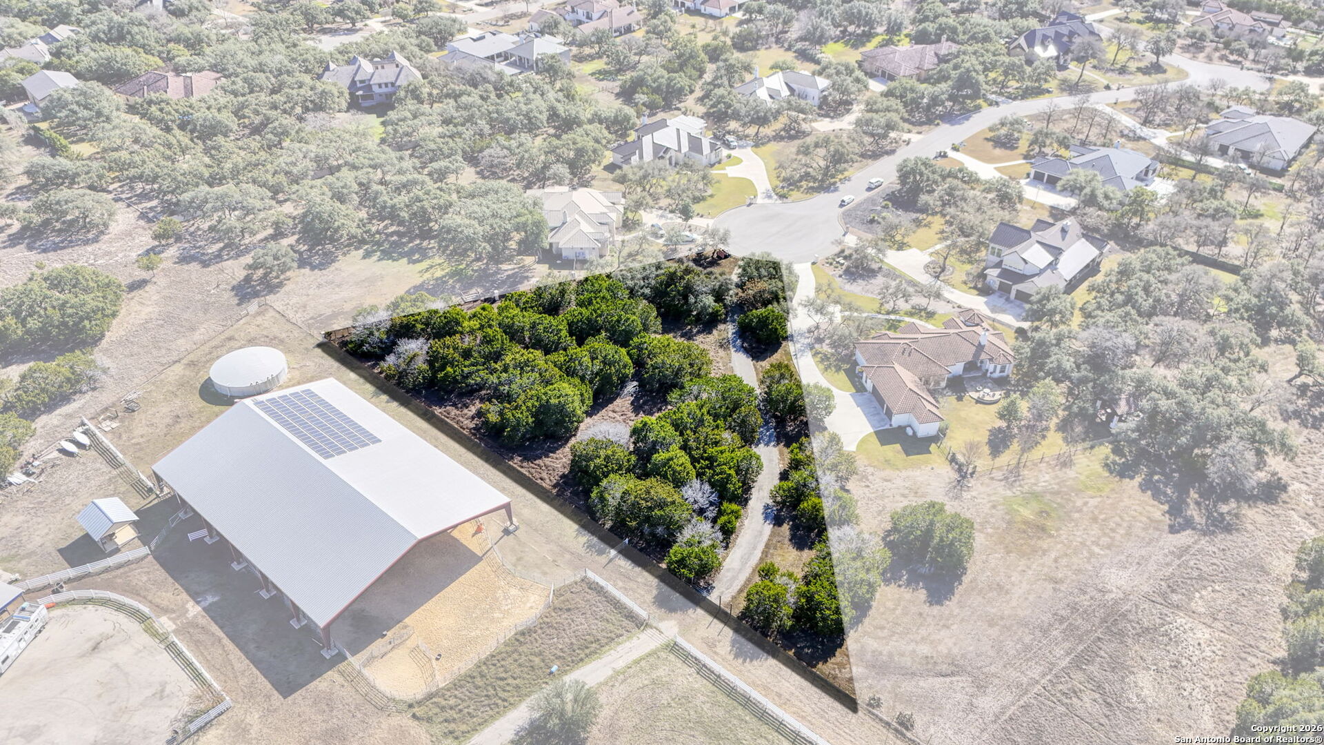 78 Brook Ridge Boerne, TX 78015 - Photo 21 of 59 a view of a garden with a pathway