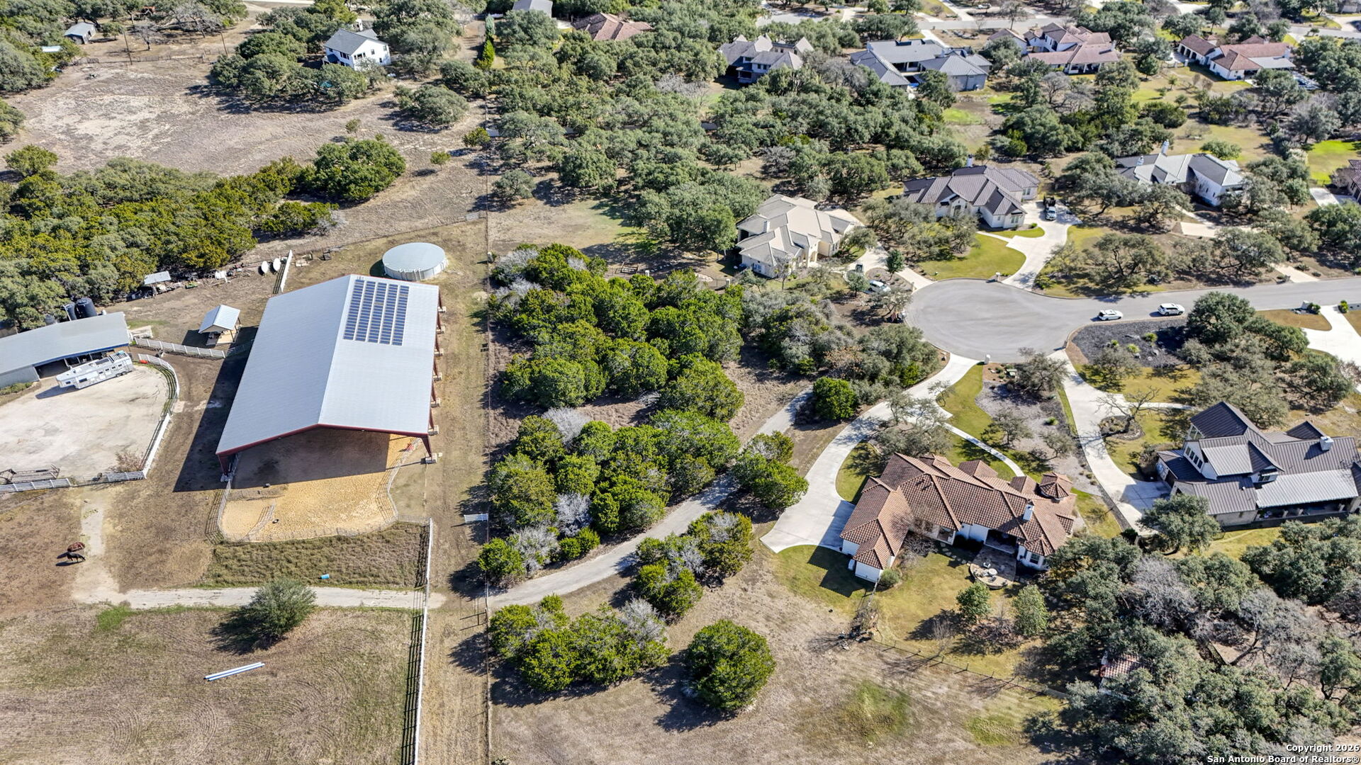 78 Brook Ridge Boerne, TX 78015 - Photo 24 of 59 an aerial view of residential houses with outdoor space