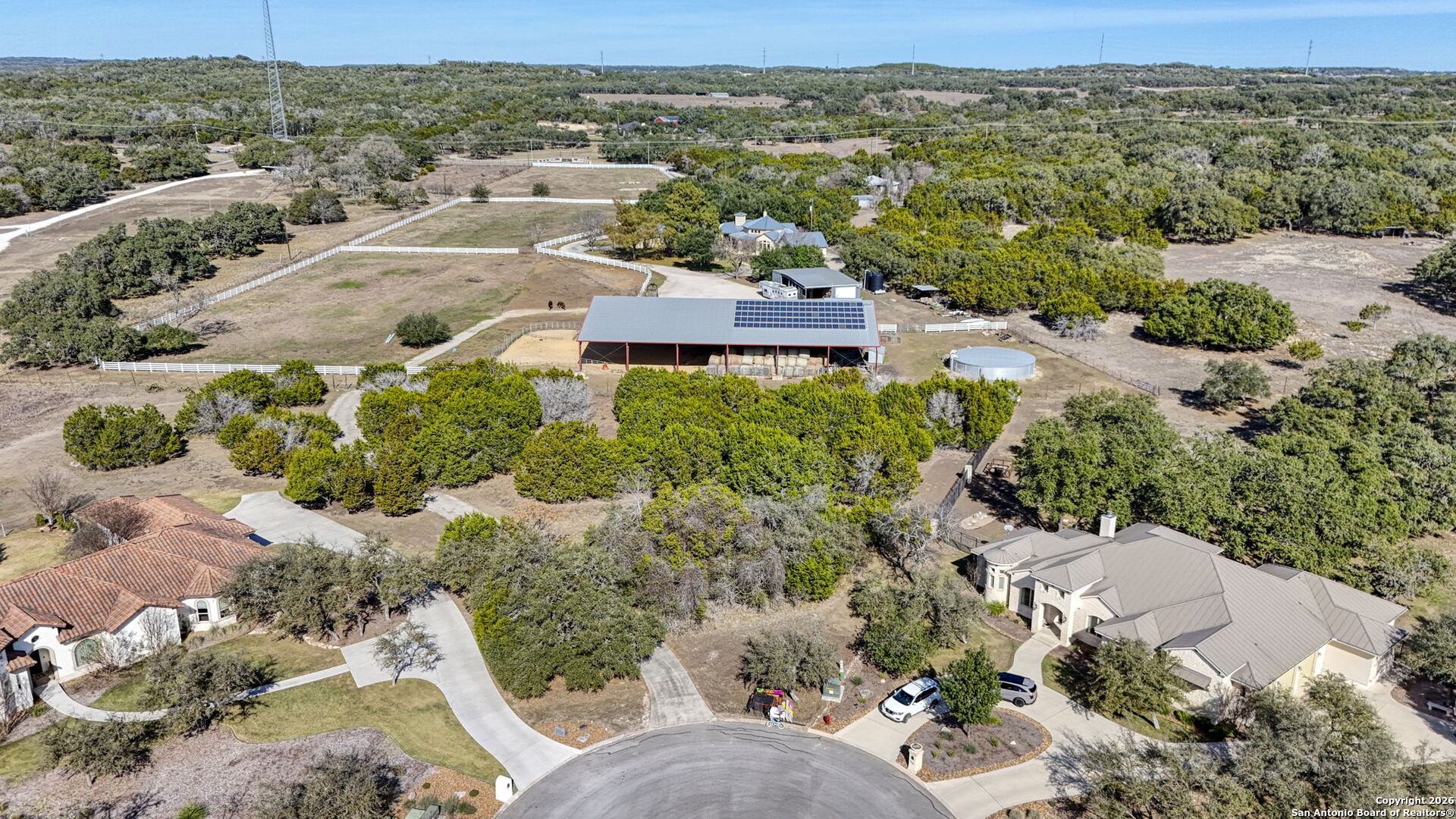78 Brook Ridge Boerne, TX 78015 - Photo 30 of 59 an aerial view of residential houses with outdoor space