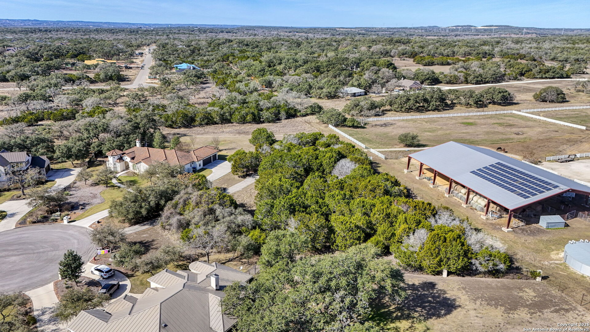 78 Brook Ridge Boerne, TX 78015 - Photo 31 of 59 an aerial view of a house with a yard