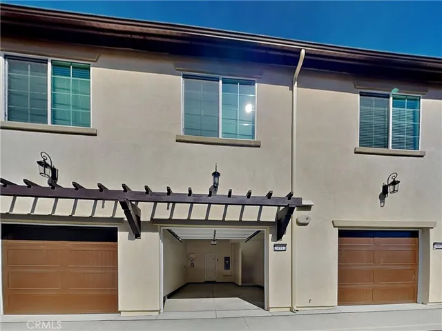 a front view of a house with a window