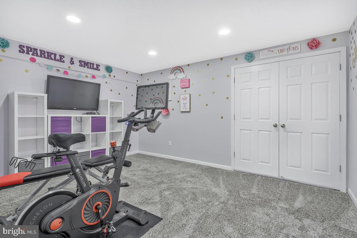 2066 Baythorne Road Prince Frederick, MD 20678 - Photo 46 of 54 a view of a room with gym equipment