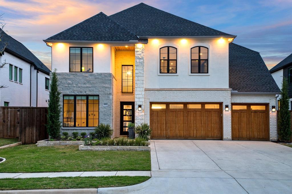2093 Holt Way Grapevine, TX 76051 - Photo 2 of 40 a front view of a house with garden