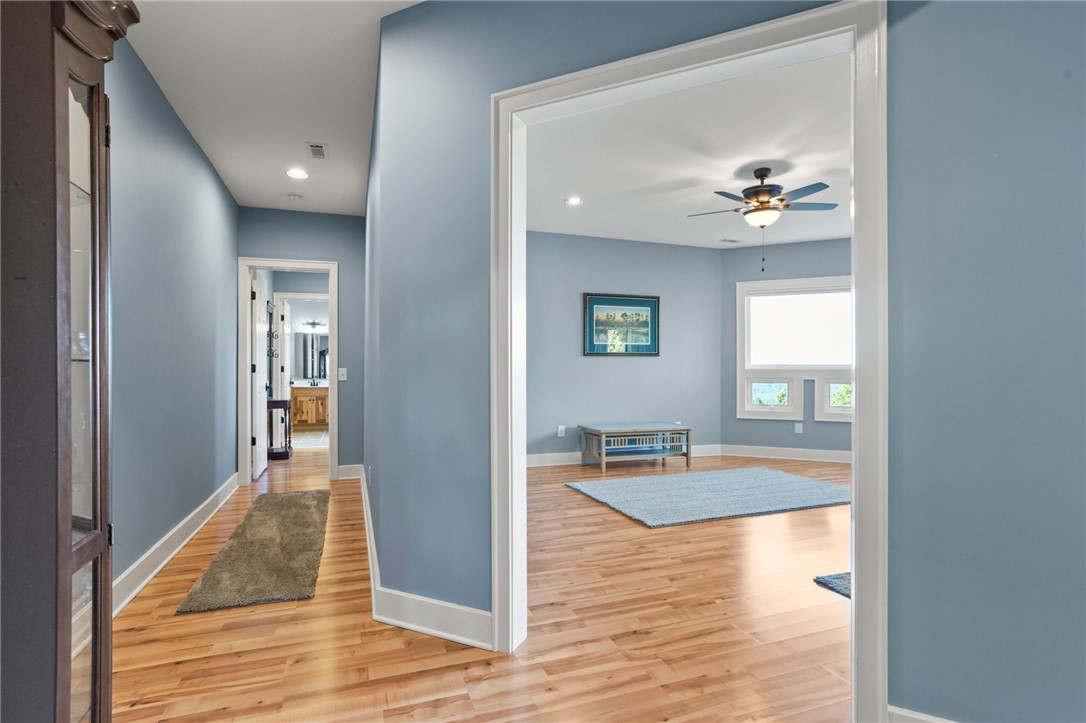 271 Jocassee Ridge Way Salem, SC 29676 - Photo 39 of 50 Basement level Rec Room + Hall Way