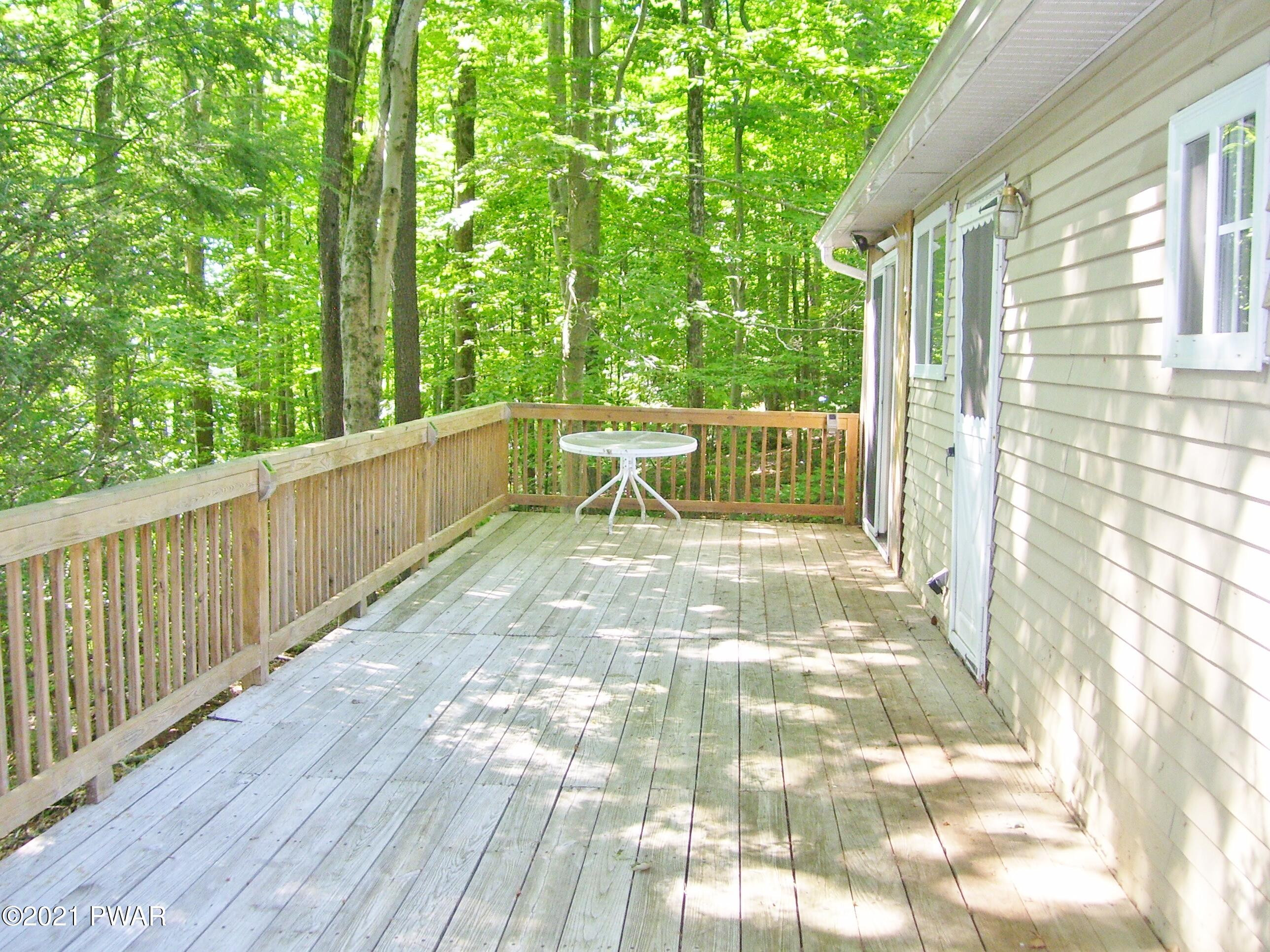 18 Sheridan Road Hawley, PA 18428 - Photo 29 of 33 rear deck